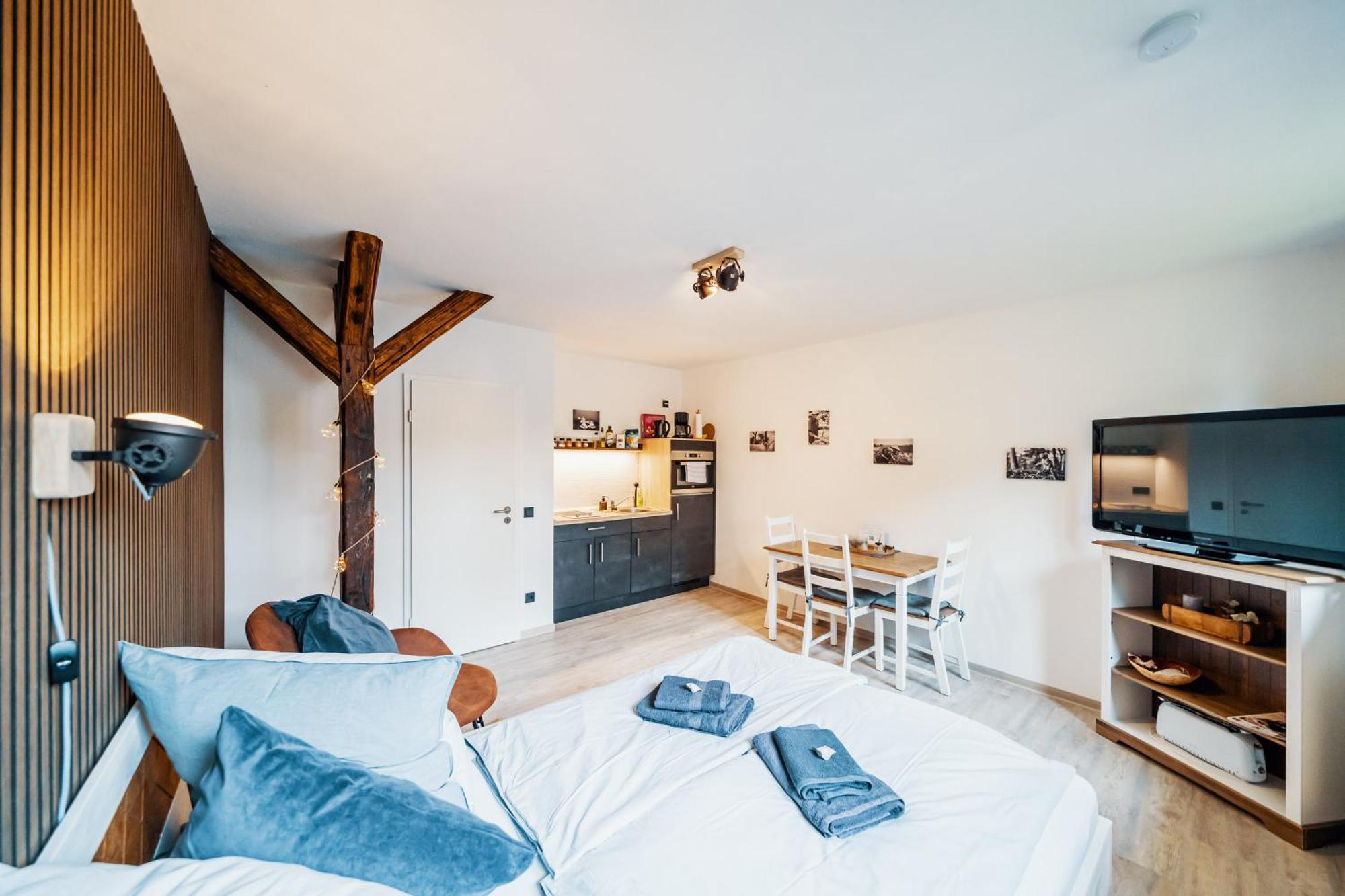 Fewo Janks I 11A-N1 I Zentrales Apartment Witzenhausen Ngoại thất bức ảnh